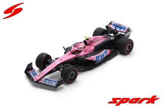Model Spark BWT Alpine F1 Team A523 Pierre Gasly 1:18 Bahrain GP 2023