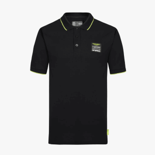 Aston Martin F1 Team volnočasová polokošile černá