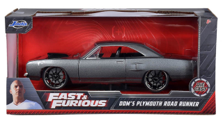 Model Rychle a Zběsile Plymouth 1970 Dom's 1:24