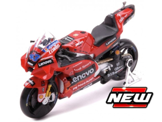 Model Maisto MotoGP Ducati Desmosedici GP22 #43 J. Miller 2022 1:18
