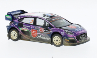 Model Ford Puma Rally1, No.7, Rallye WM, Rally Acropolis, Dirty Version, P.-L. Loubet/V.Landais, 2022 1:43