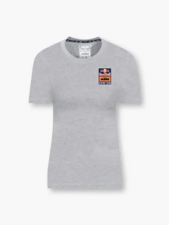 KTM Red Bull Racing dámské tričko Backprint šedé