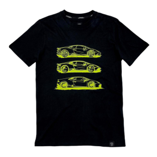 Lamborghini tričko s motivem Lambo černé