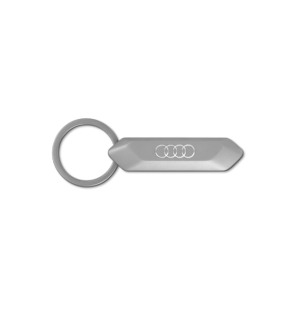 Audi klíčenka nerezová s logem
