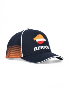 Týmová kšiltovka Repsol tmavě modrá s logem