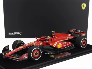Model LookSmart Scuderia Ferrari SF-24 O. Bearman Saudi Arabian GP 2024 1:18