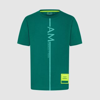 Aston Martin F1 Team volnočasové tričko Oversize zelené