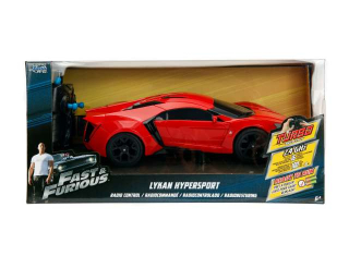 Model Rychle a Zběsile Lykan Hypersport na dálkové ovládání 1:16