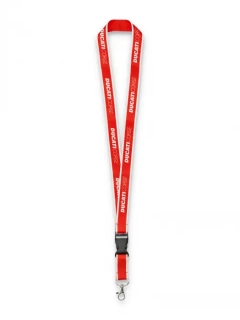 Ducati Corse klíčenka na krk červená