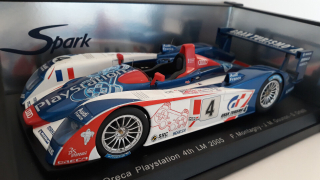 Model Spark Audi R8 Playstation Le Mans 2005 1:18