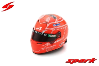 Model přilby SPARK Esteban Ocon F1 2023 1:5 Monaco GP