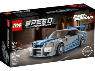 LEGO stavebnice model Rychle a Zběsile 2 Nissan Skyline GT-R34