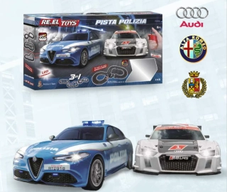 Autodráha PISTA Alfa Romeo Polizia - Audi 1:43