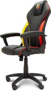 Černá herní židle s logem Abarth - licensovaný produkt
