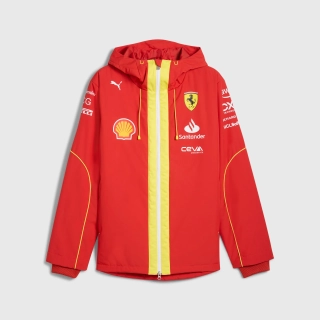 Týmová bunda PRO Scuderia Ferrari F1 červená