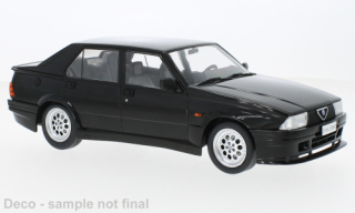 Model Alfa Romeo 75 Turbo Evoluzione černá 1:18