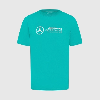 Mercedes AMG Petronas F1 volnočasové triko AMG neon