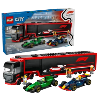 LEGO stavebnice Aston Martin/Red Bull - kamion Formule 1 - edice city