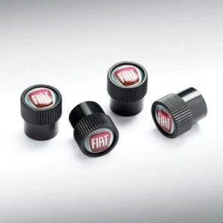 FIAT kryt ventilků sada 4 černé