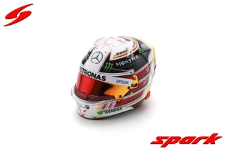 Model přilby SPARK Lewis Hamilton F1 2018 1:5 SE Mexico