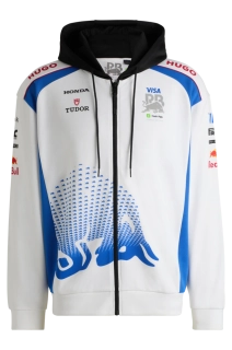 Týmová mikina Visa Cash APP RB s logy sponzorů