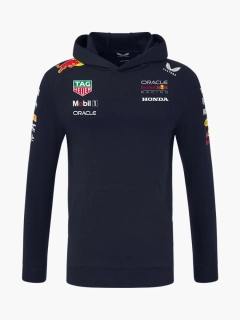 Týmová mikina s kapucí Oracle Red Bull Racing s logy sponzorů