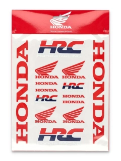 Velké balení samolepek Honda - HRC