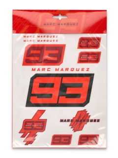 Velké balení samolepek Marc Marquez A4