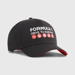 Fanouškovská kšiltovka Puma F1 Drive To Survive černá