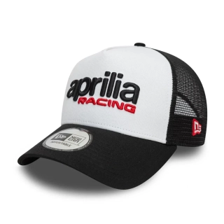 Kšiltovka Aprilia Racing EF bílá s logem