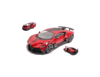 Model Bugatti Divo 1:18 červeno černý