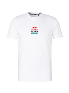 Fanouškovské tričko Red Bull Bora Hansgrohe bílé s logem