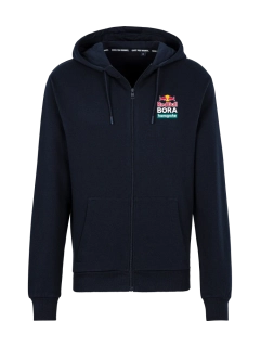 Fanouškovská mikina Red Bull Bora Hansgrohe tmavě modrá s logem