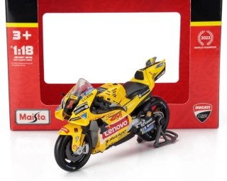 Model Ducati MotoGP GP23 - Francesco Bagnaia #1 1:18 - Misano SE