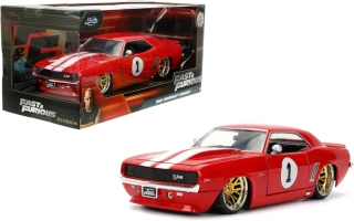 Model Rychle a Zběsile Chevrolet Camaro #1 1:24 červené