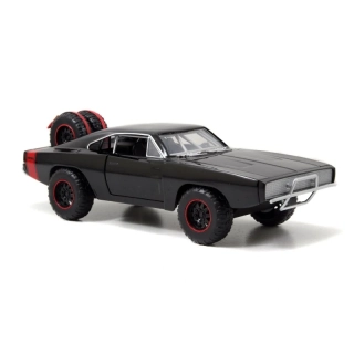 Model Rychle a Zběsile Dodge Charger off road 1:24 černý