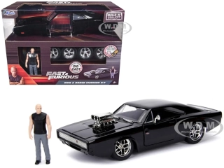Stavebnice - modelu Rychle a Zběsile Dodge Charger R/T 1970 Dom's 1:24