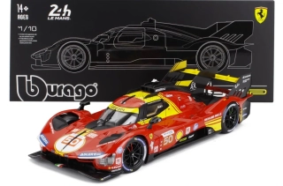 Model BBurago Ferrari 499P NR. 50 Winner Le Mans 2024 1:18 - Deluxe edice