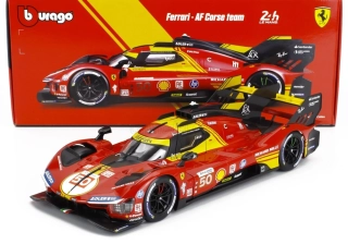 Model BBurago Ferrari 499P NR. 50 Winner Le Mans 2024 1:18