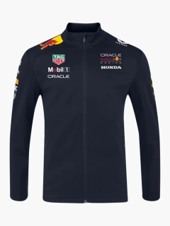 Týmová softshell bunda Oracle Red Bull Racing s logy sponzorů