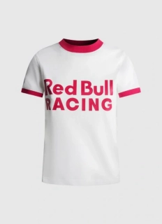 Dámské tričko Pepe Jeans - Red Bull Racing bílé s logem