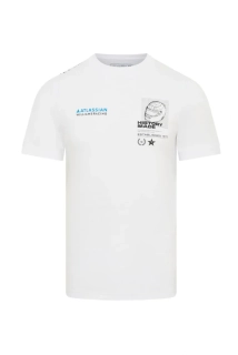 Volnočasové tričko Williams Racing F1 s motivem helmet - XL