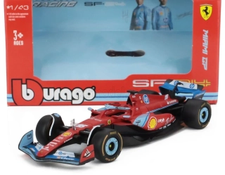 Model Scuderia Ferrari SF-24 BBurago #16 Charles Leclerc 2024 1:43 - SE Miami