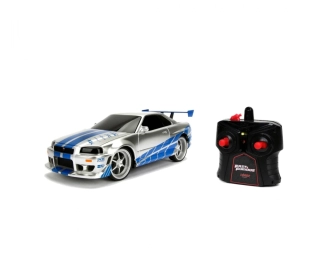 Model Rychle a Zběsile Nissan Skyline na dálkové ovládání 1:16