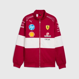 Týmová bunda Scuderia Ferrari F1 s logy sponzorů