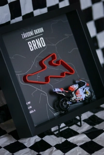 3D obraz PETROL ART - Marc Marquez - Brno