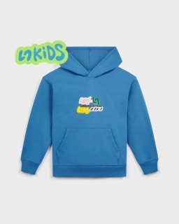 Dětská mikina s kapucí Lando Norris STICKER LN4