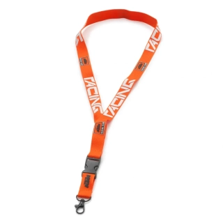 Klíčenka s karabinou KTM Racing oranžová s logem