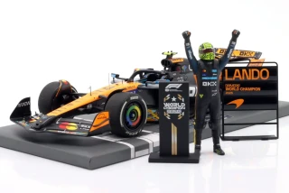 Model Minichamps McLaren MCL38 Lando Norris Abu Dhabi World Champion 1:18 2025