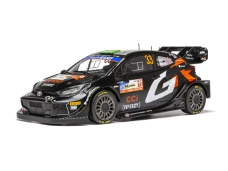 Model IXO Toyota GR Yaris Rally1 Hybrid, WRC, Rally Japan, 2024, #33, E.Evans/S.Martin, 1:18